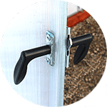 2 двери и 2 форточки с удобными ручкам в комплекте для Теплица Домик Премиум 3.5м в Калуге и области